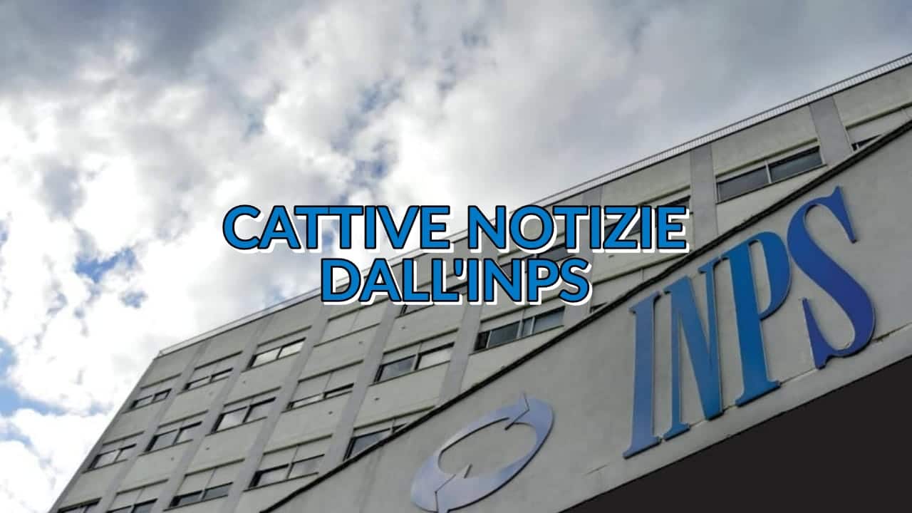 Cattive notizie dall’INPS