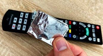 Avvolgi il telecomando nella carta stagnola: il risultato è incredibile
