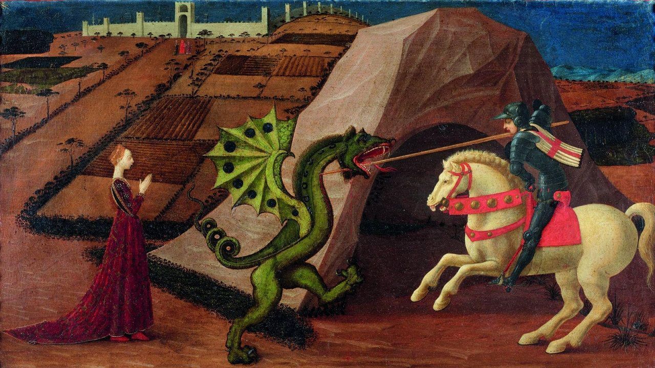 presentazione del libro San Giorgio e il drago